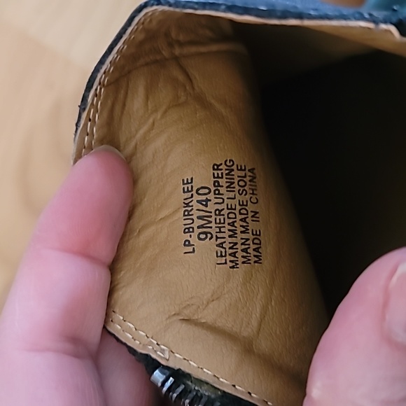 Lucky 🍀 brand Black Leather Burklee Ankle Boots size 9M/40 - Picture 4 of 7